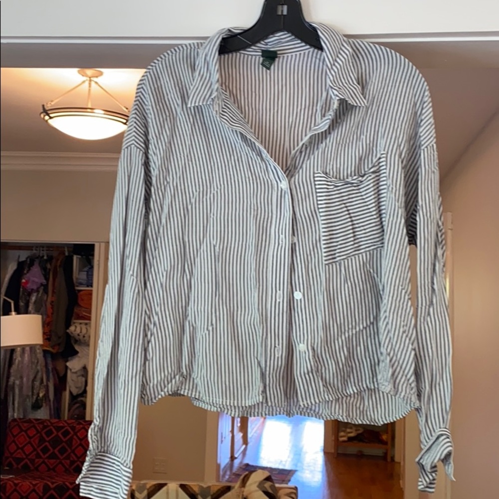 Target stripped blouse